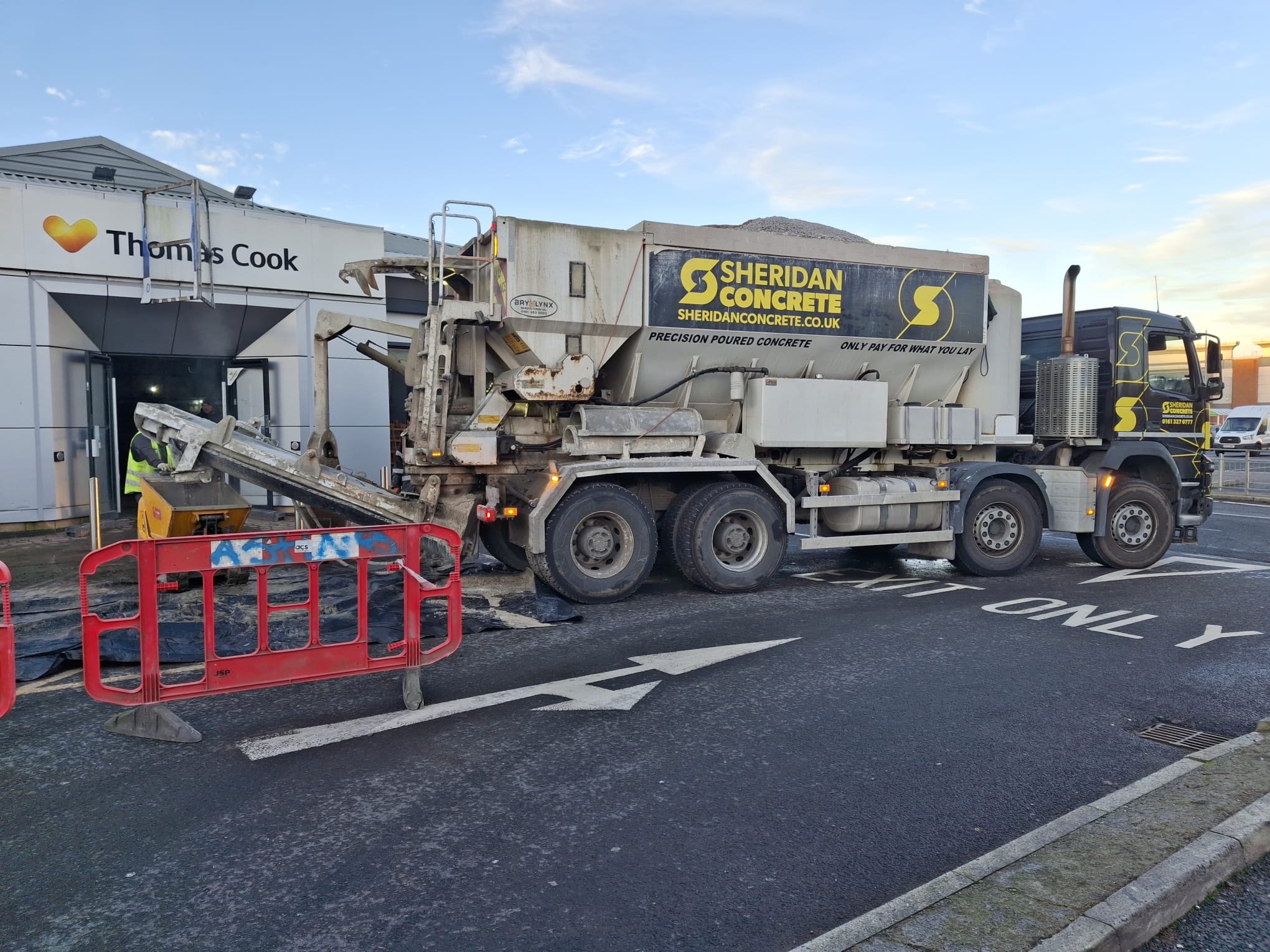 Commercial Concrete Pour for Burnden Park Redevelopment - Sheridan Concrete
